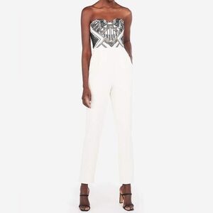 Express Strapless Sequin
Sweetheart Jumpsuit size 8/M